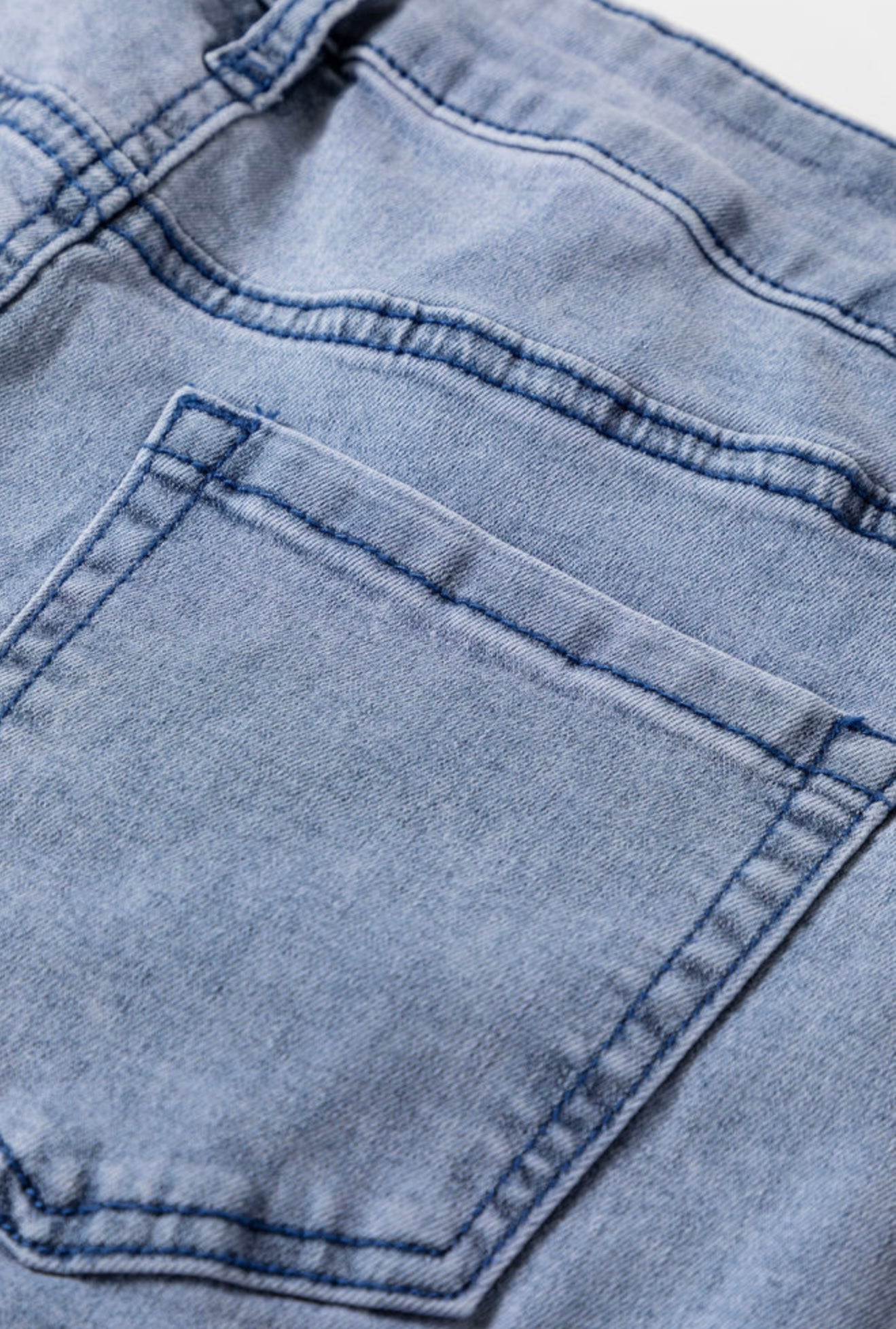 Belle Bottom Light-Wash Flares