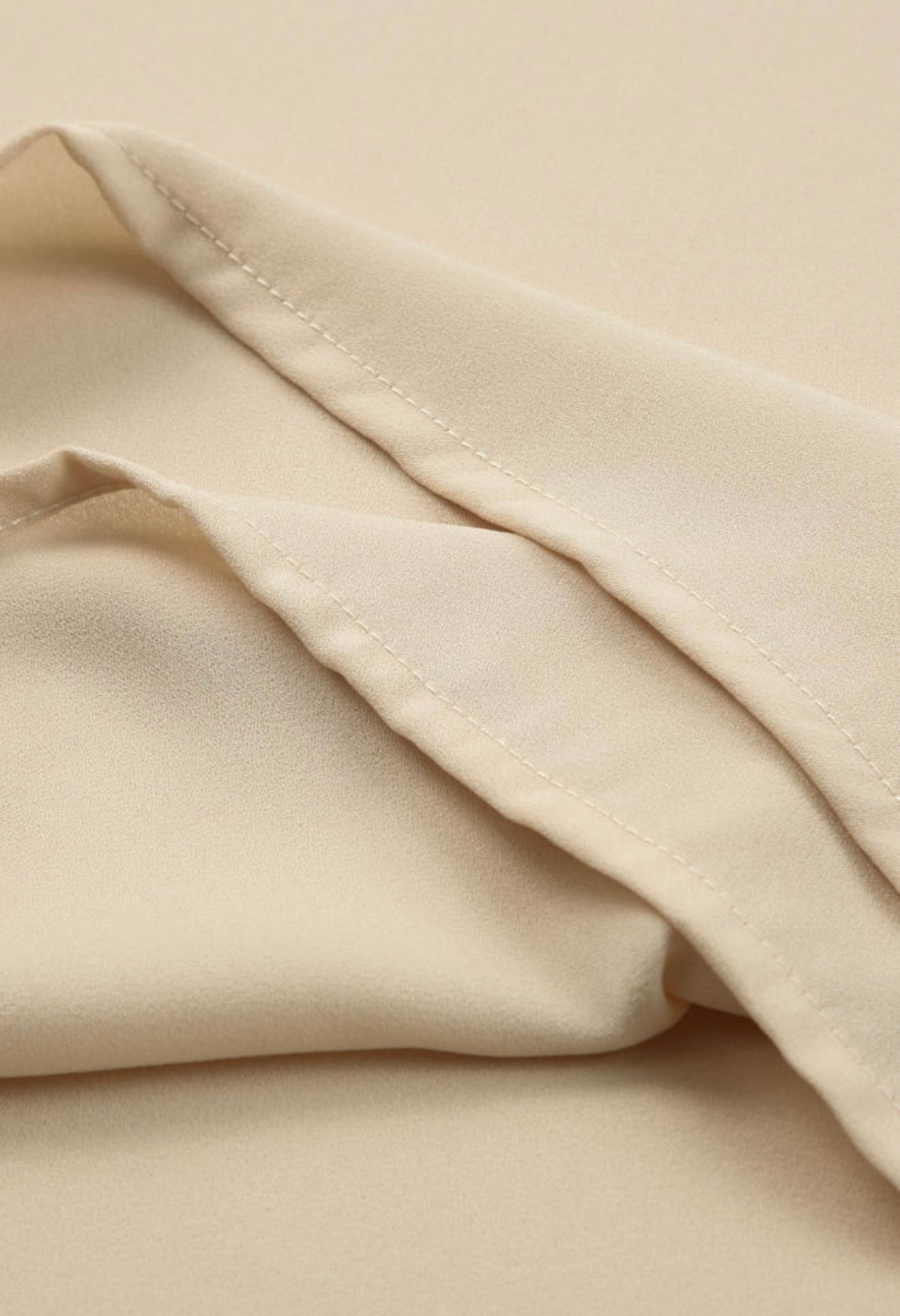 Blush Breeze Chiffon Sleeve Blouse