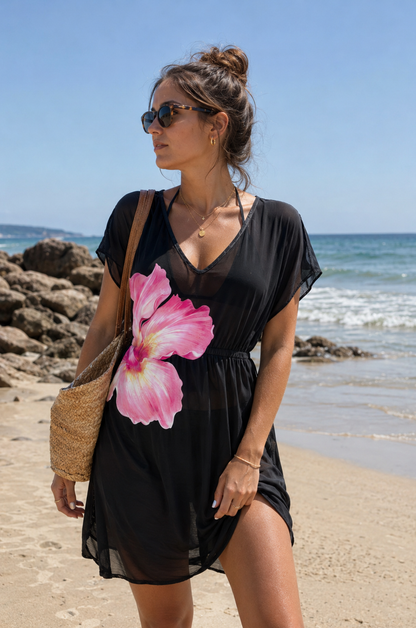 Hibiscus Cover-up