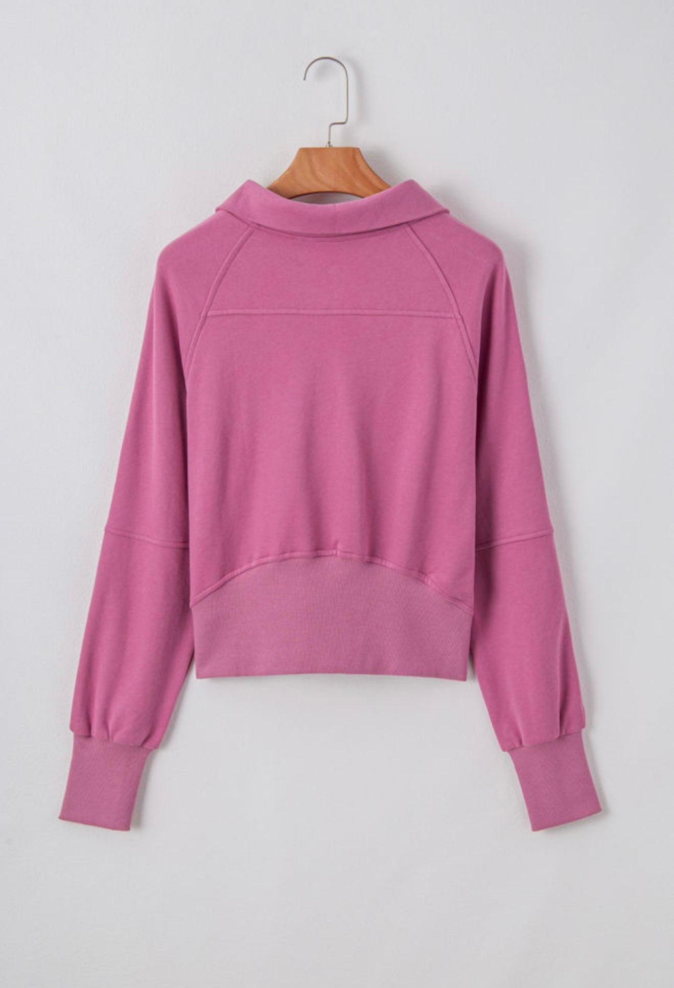 Kate Collared Half-Zip Pullover