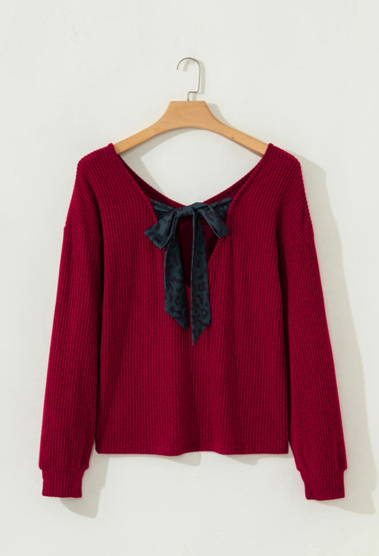 J’adore Bow-Back Sweater