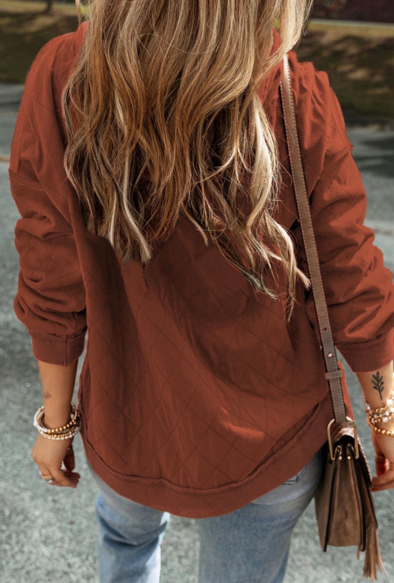 Quilted Cozy Kangaroo Hoodie