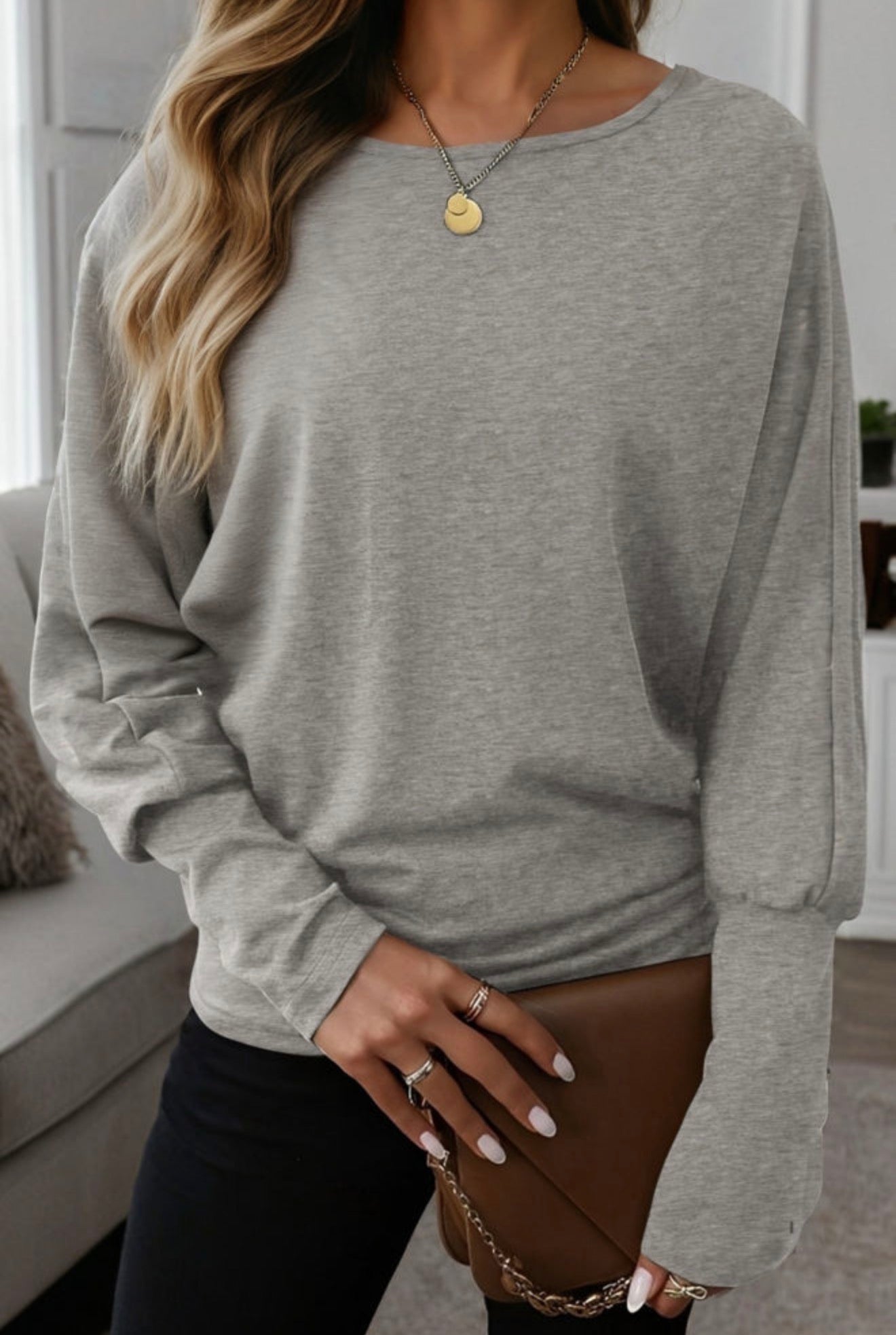 Everyday Luxe Slouch Top
