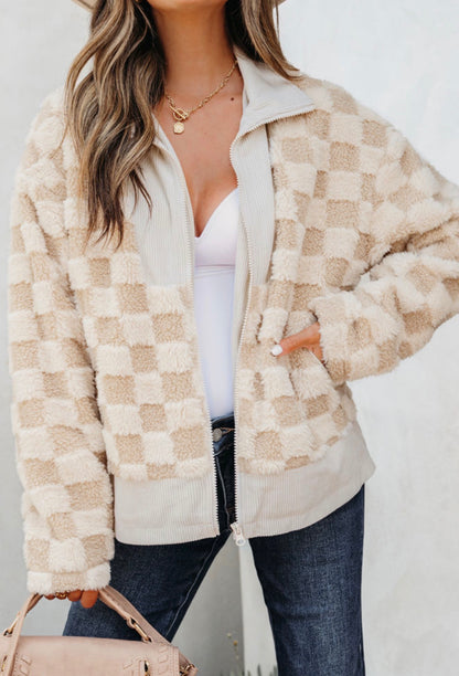 Sherpa Check Jacket