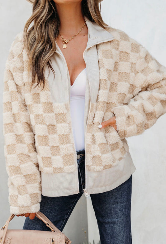 Sherpa Check Jacket