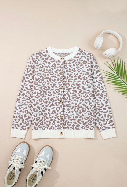 Sienna Leopard Cardigan