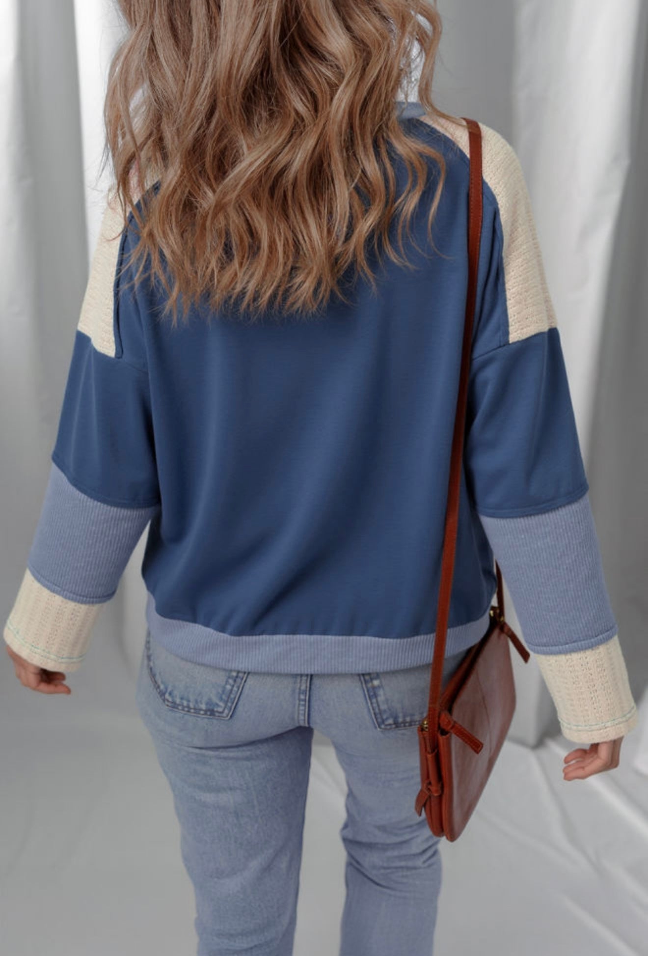 Starlit Patchwork Cozy Crewneck