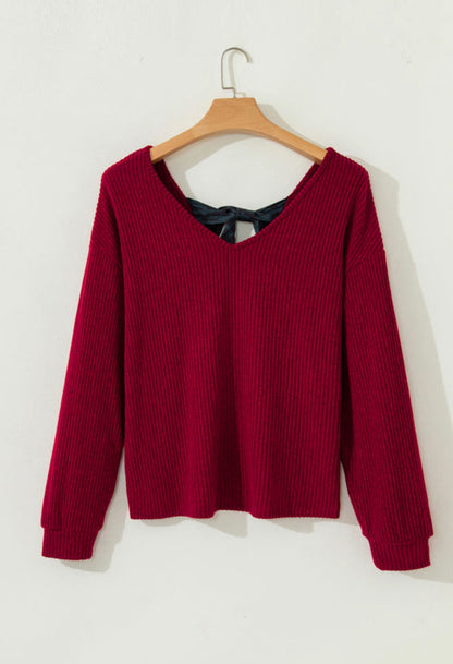 J’adore Bow-Back Sweater