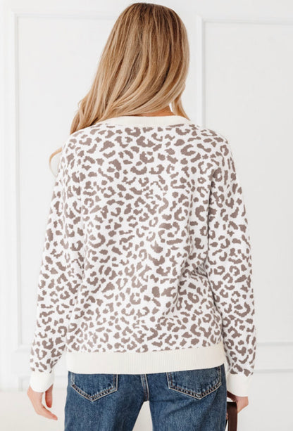 Sienna Leopard Cardigan