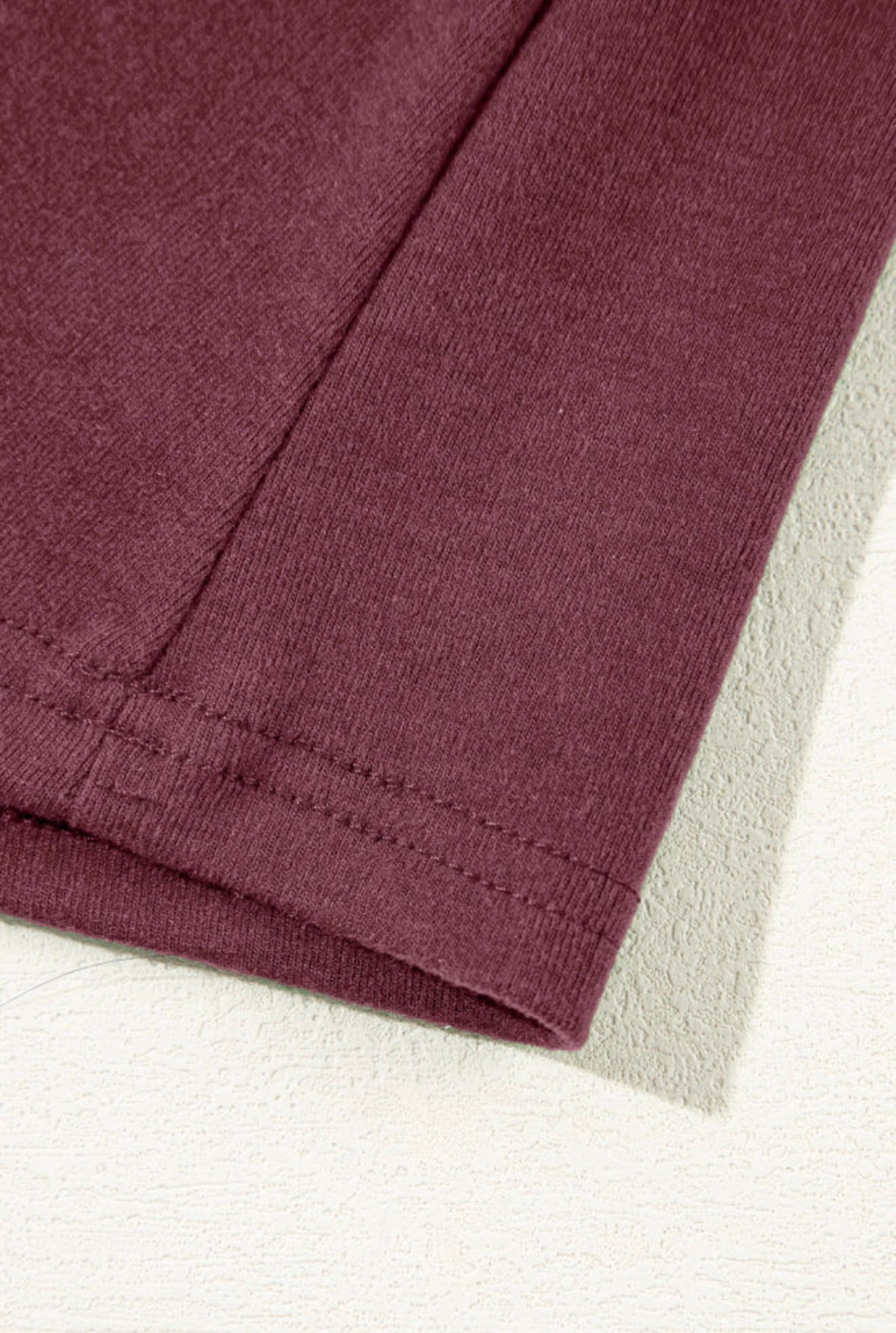 The Bordeaux Seamline Luxe Top