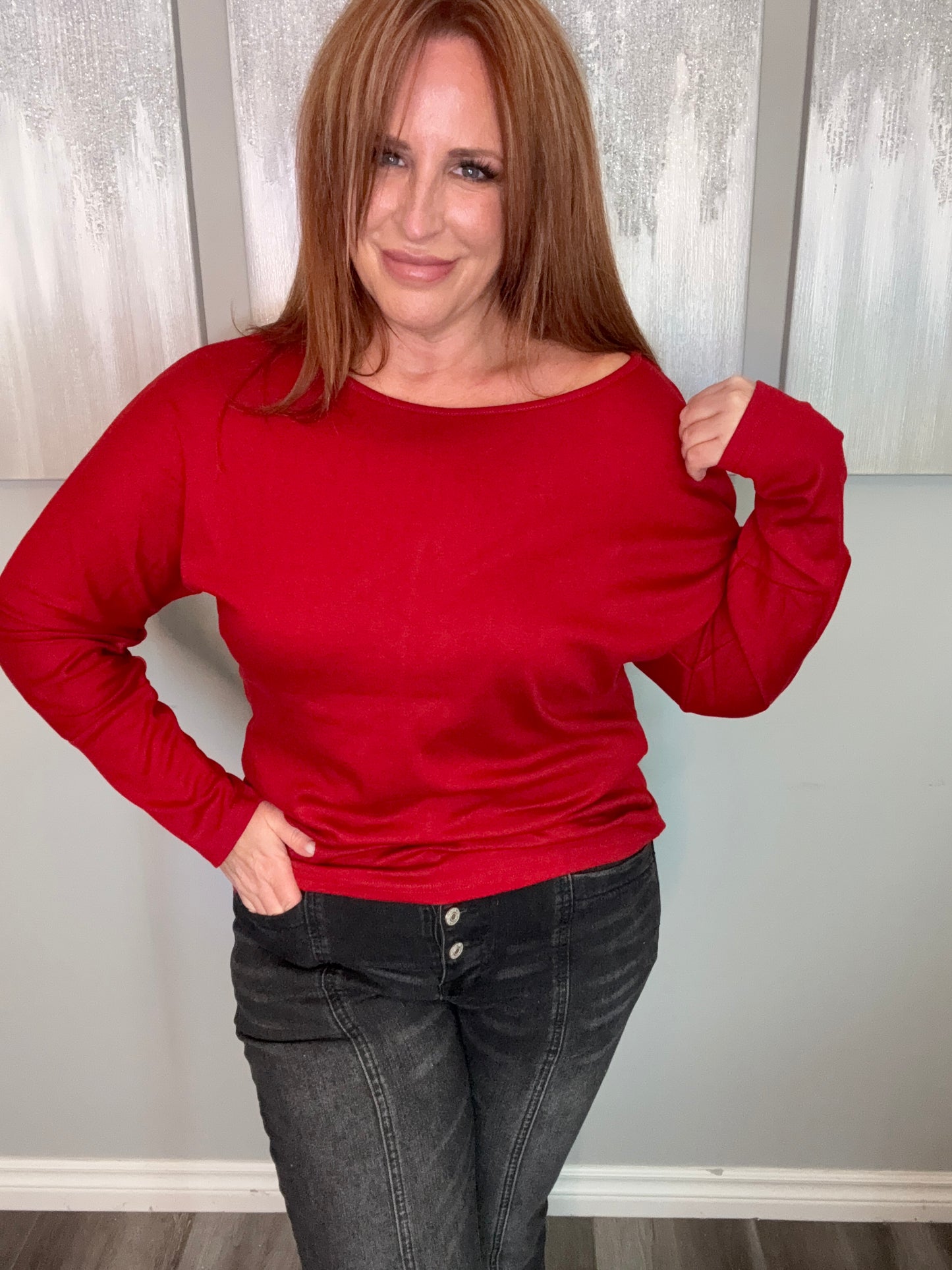 Everyday Luxe Slouch Top