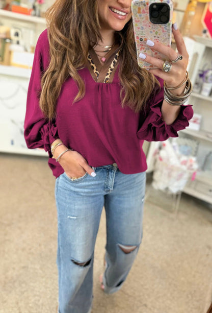 The Wild Rose Boho Blouse