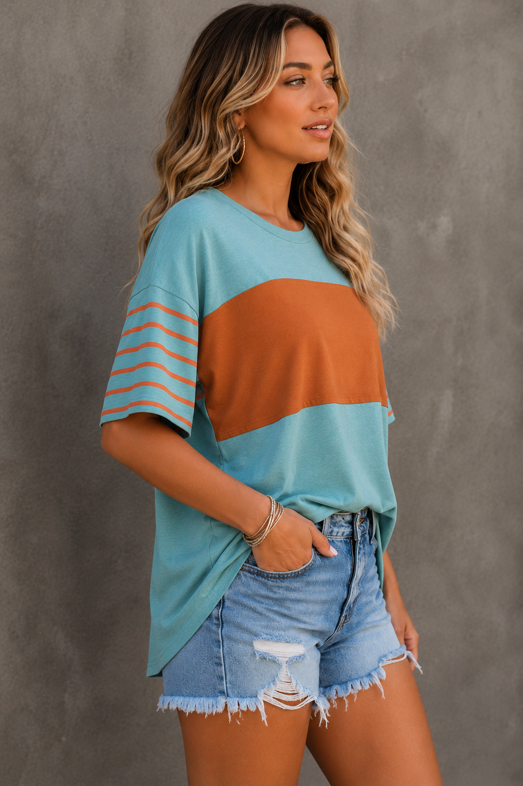 Solars Tee - Teal