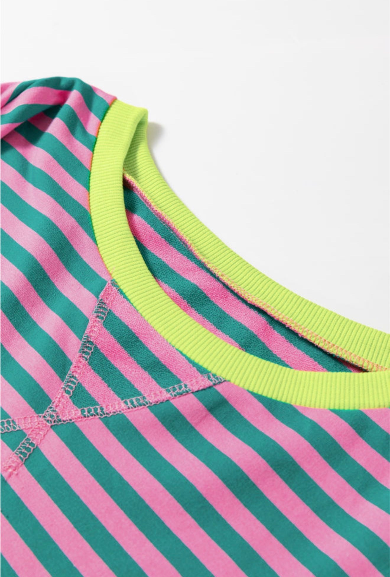 The Happy Stripe Sweatshirt