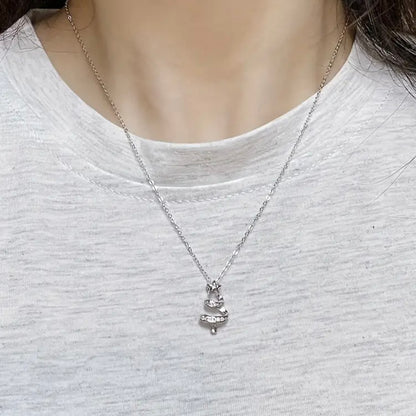 Twinkle Tree Pendant Necklace
