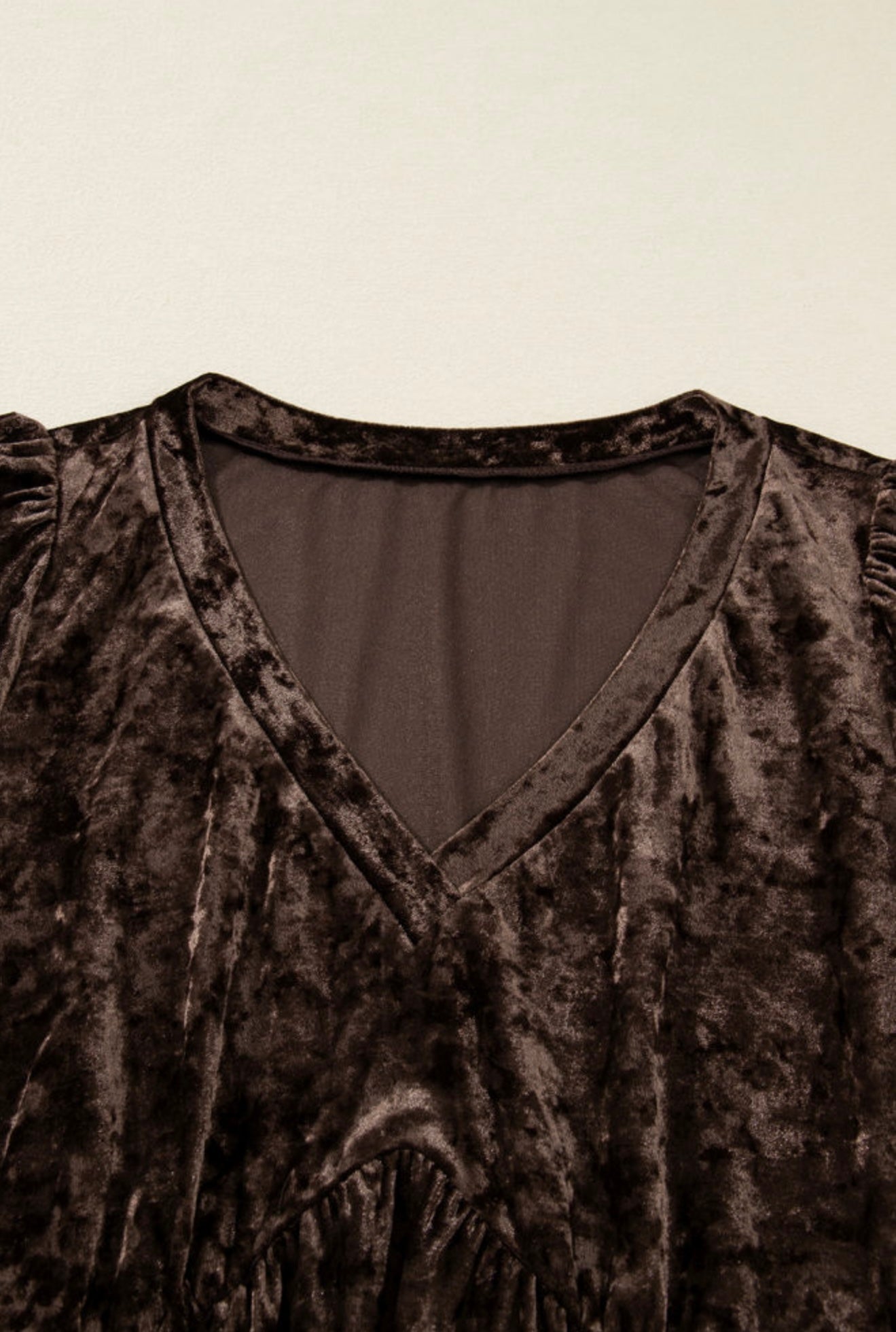 Velvet Ember Holiday Dress