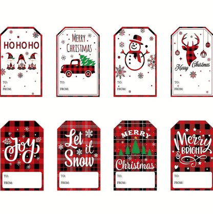 Rustic Holiday Gift Tag Set