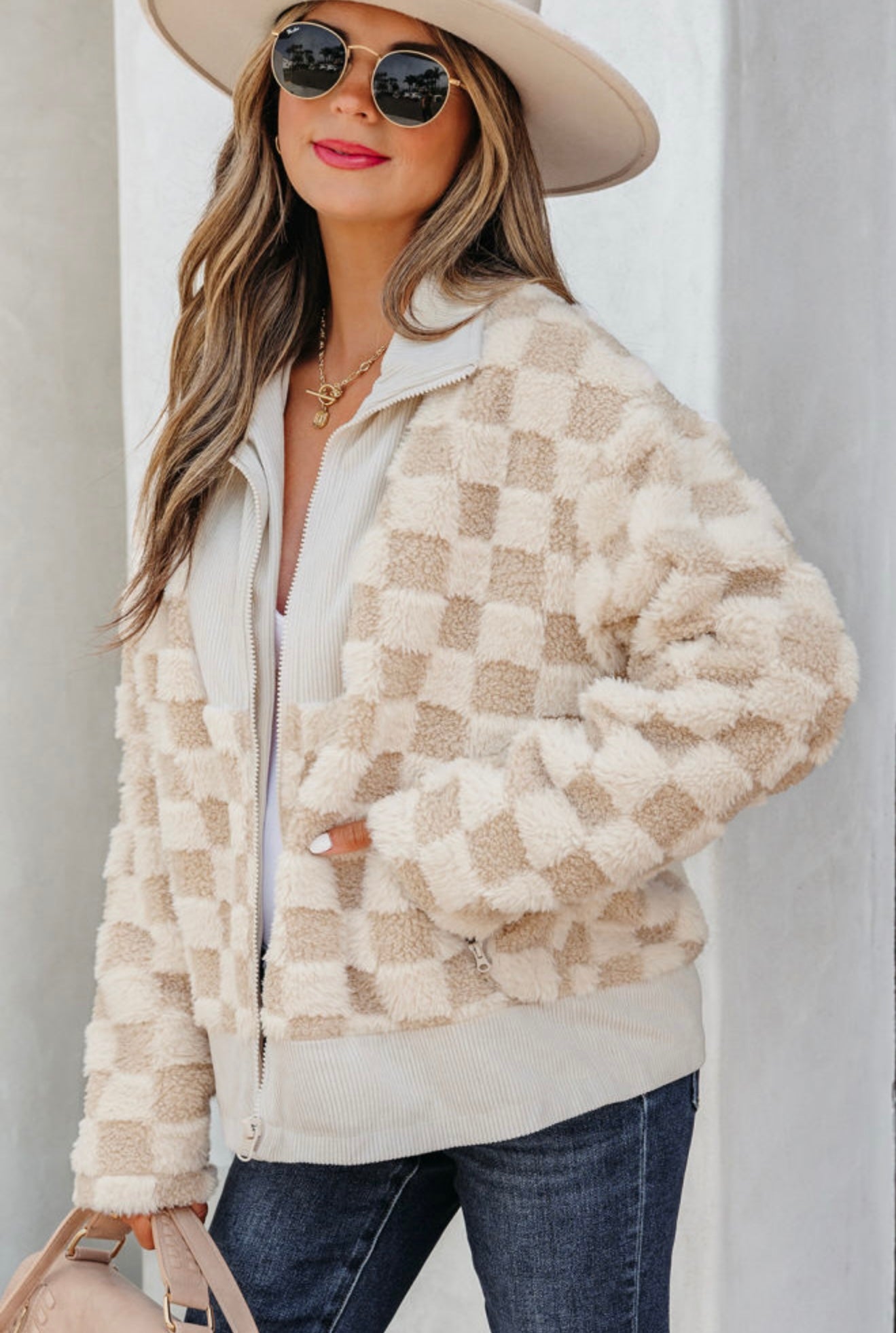 The Cozy Check Coat