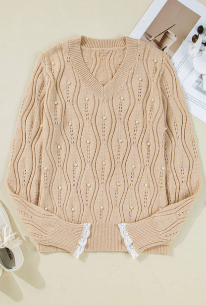 Pearl Whimsy Knit