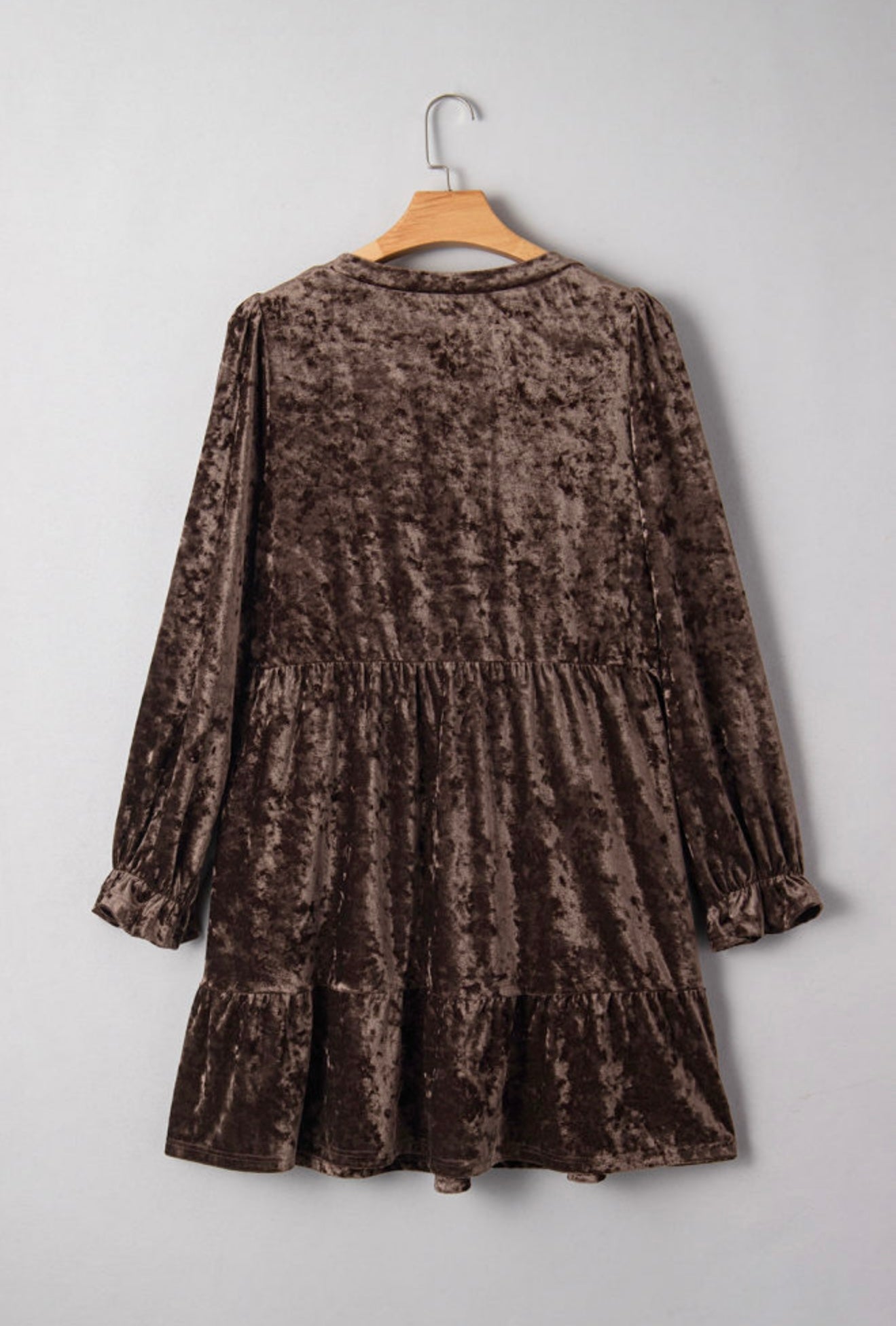 Velvet Ember Holiday Dress