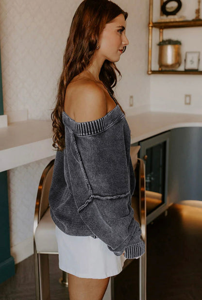 Serenity Off-Shoulder Sweater