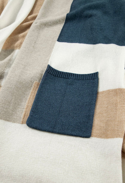 The Harper Colorblock Cardigan