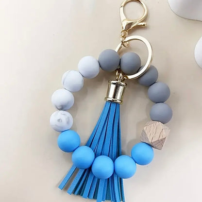 Blush & Marble Keychain