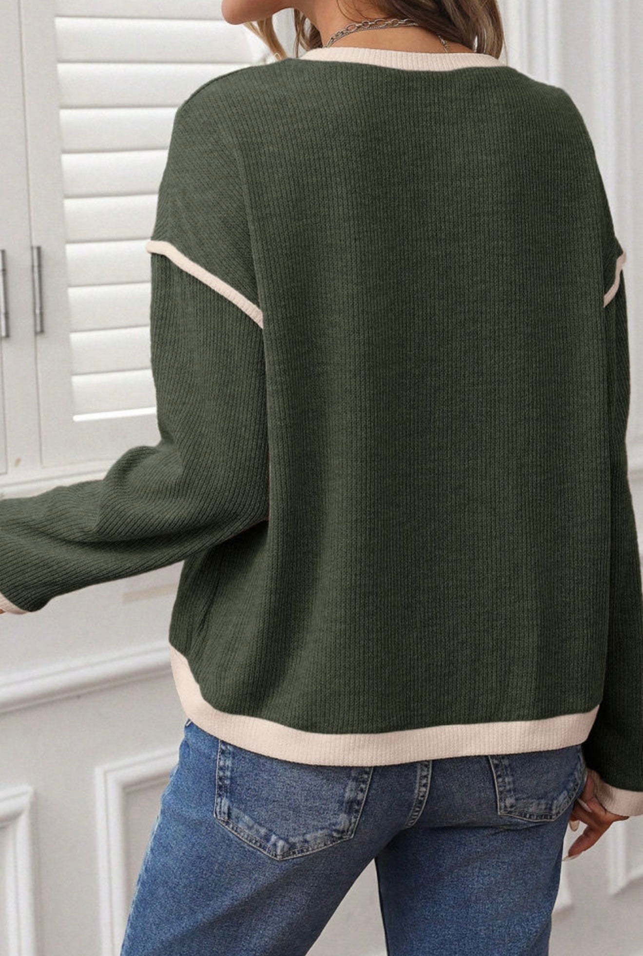 The Weekend Wind-Down Waffle Top