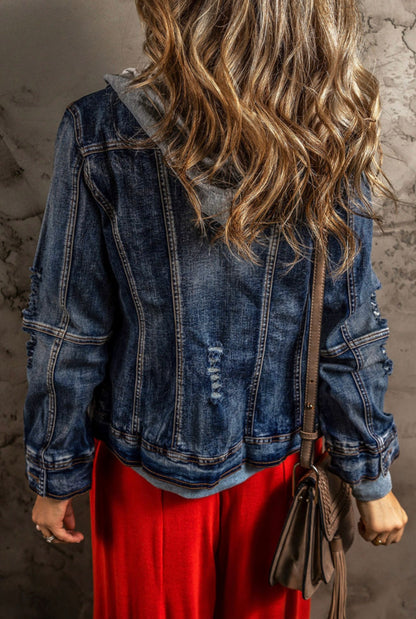 The Street Chic Layered Denim Jacket