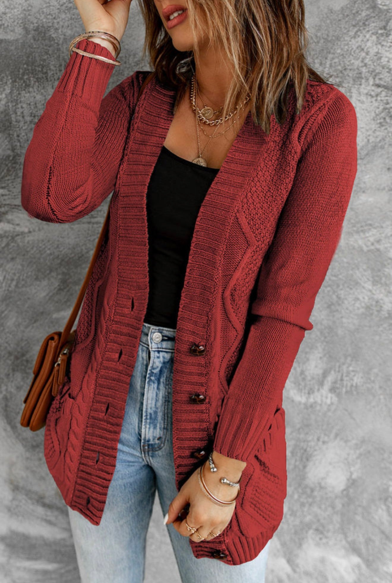 Cable Knit Cozy Cardigan