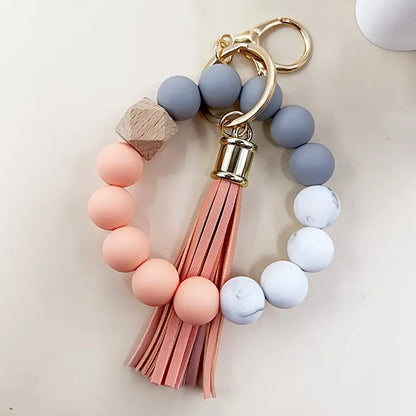 Blush & Marble Keychain