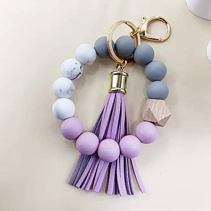 Blush & Marble Keychain