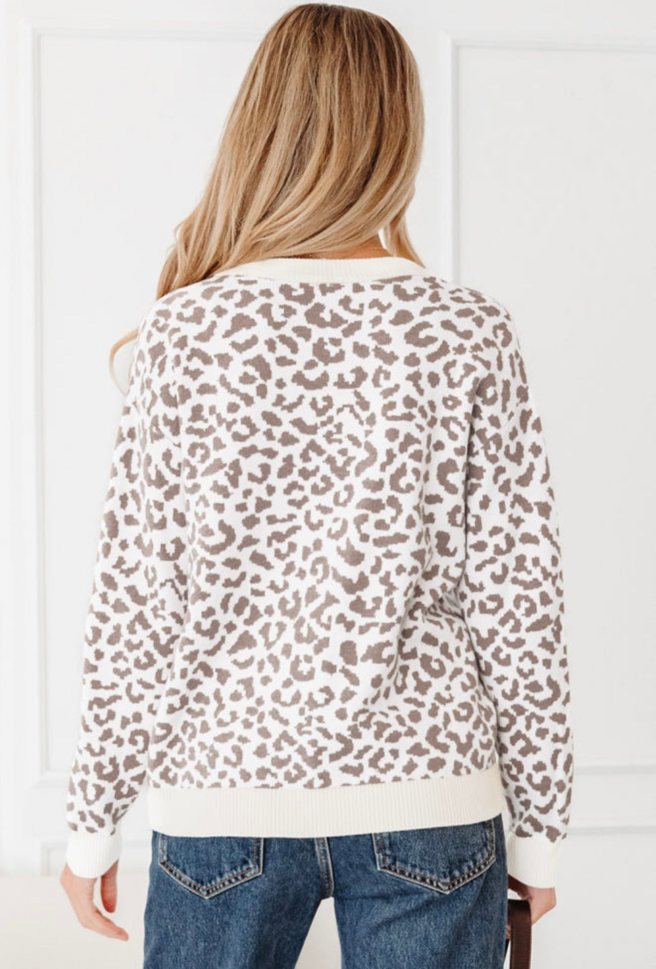 Leopard Luxe Knit Cardigan