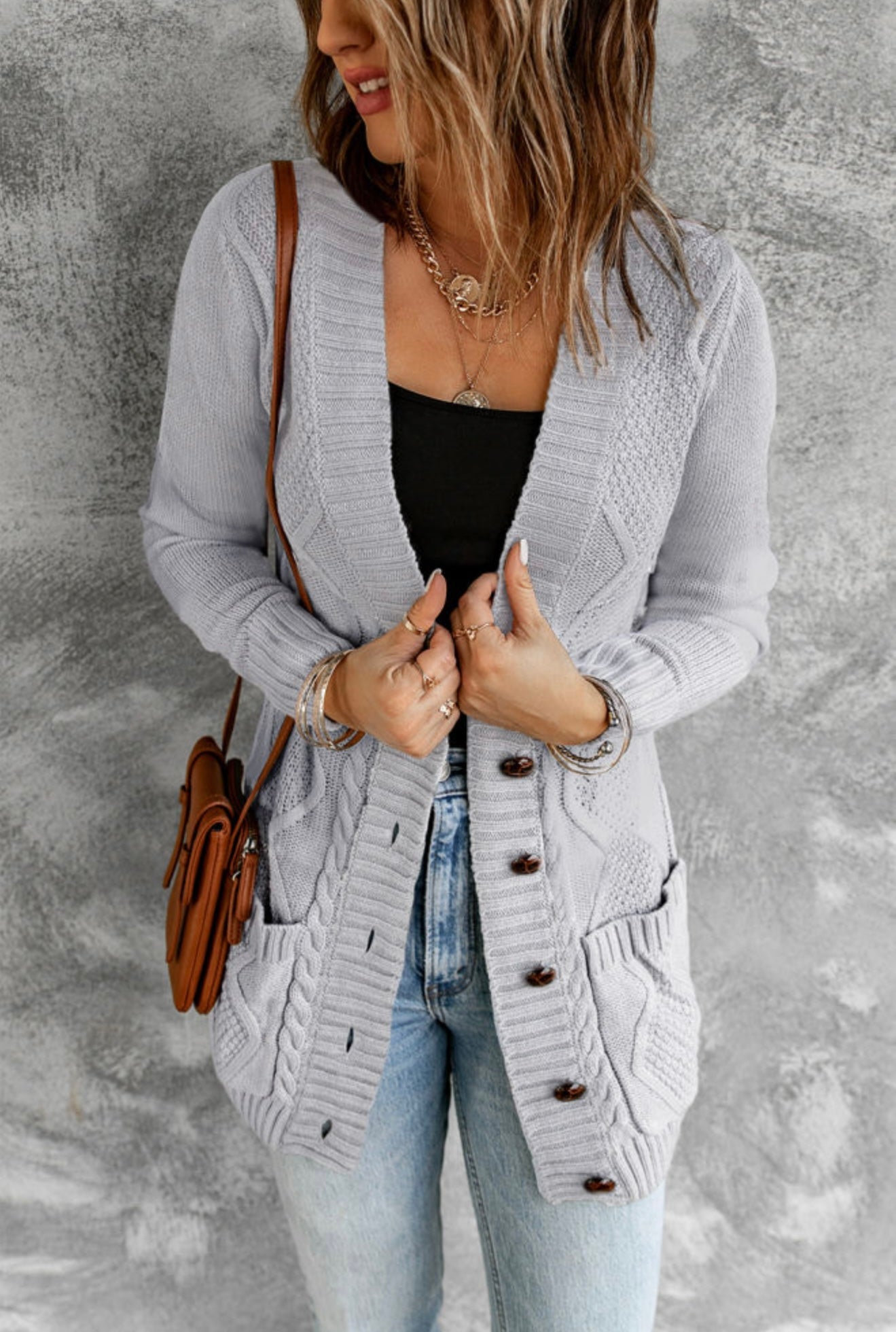 Cable Knit Cozy Cardigan