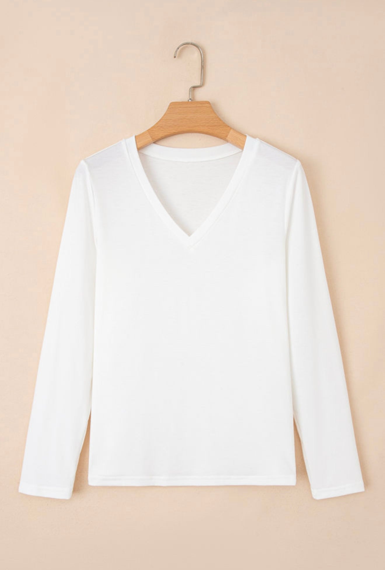 Everyday Essential V-Neck Long Sleeve
