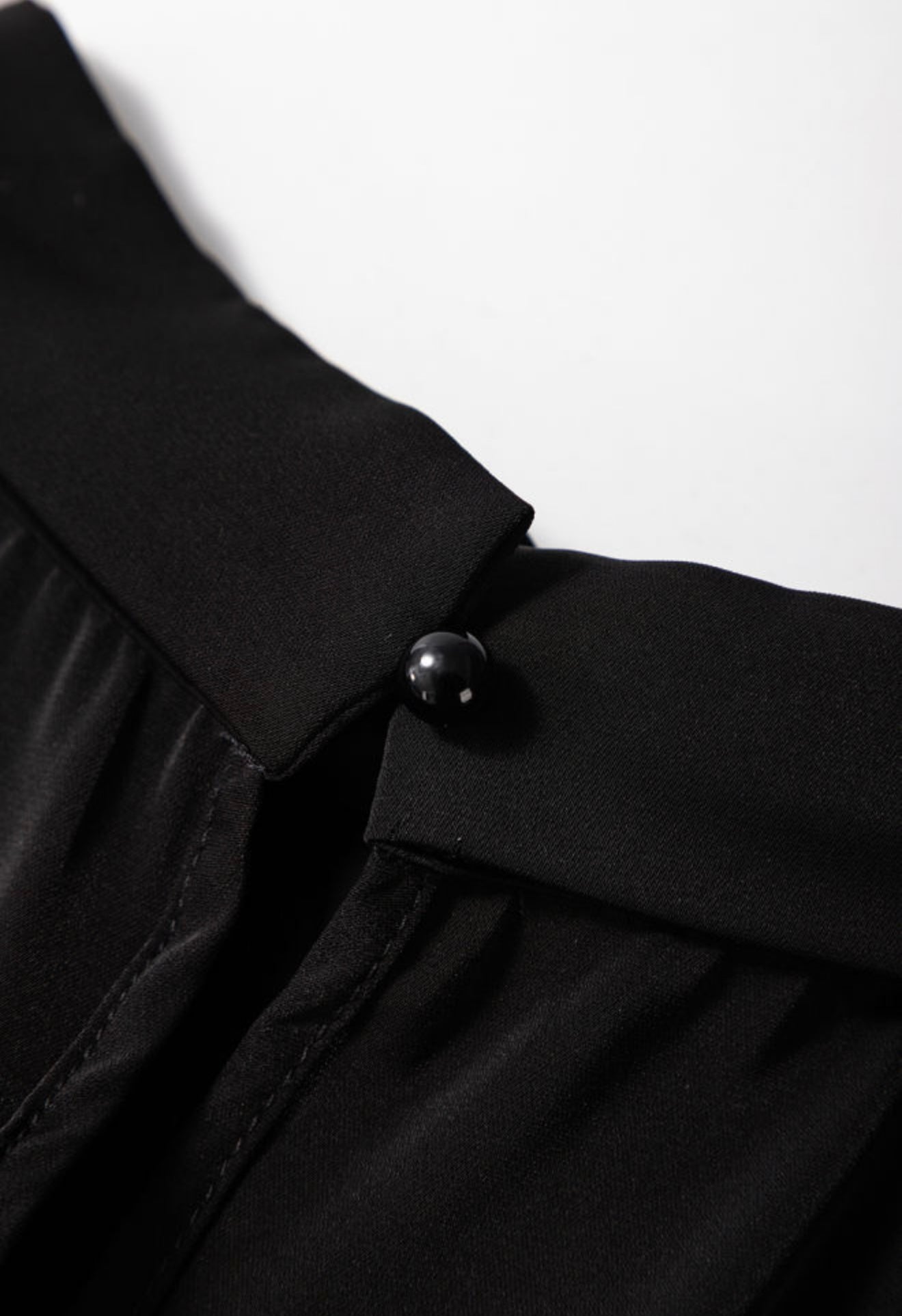 Midnight Lace Keyhole Blouse