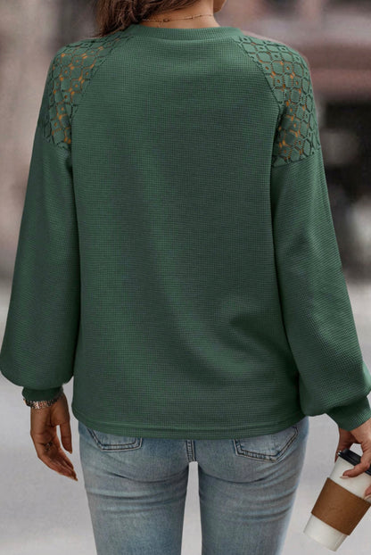 The Willow Lace Shoulder Top