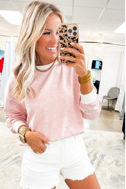 The Blush Breeze Pullover