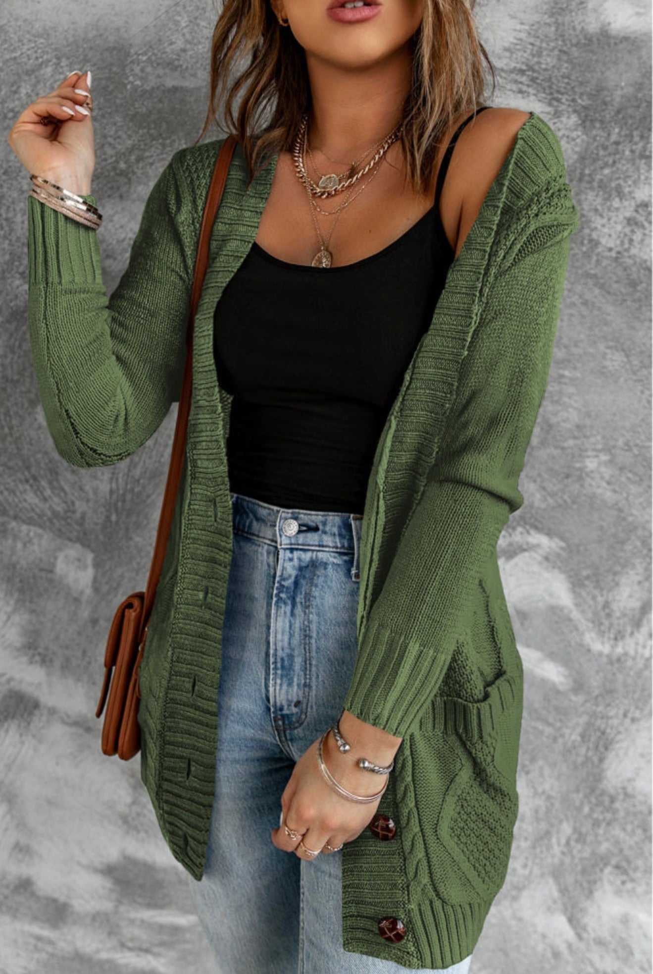 Cable Knit Cozy Cardigan