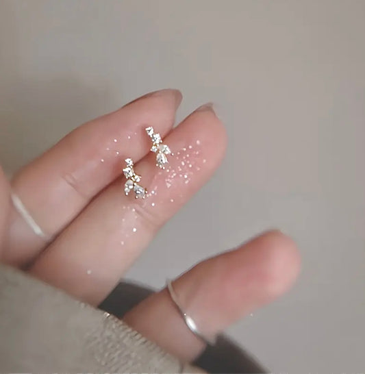 Dewdrop Crystal Stud