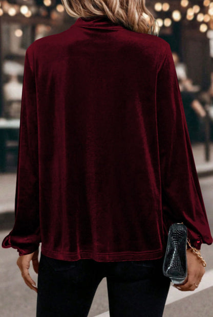 Velvet Midnight Blouse