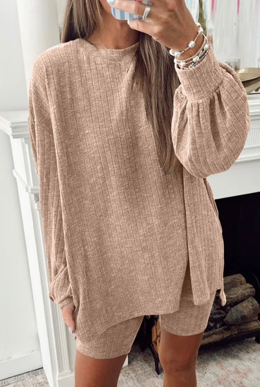 Sunday Lounge Ribbed Set