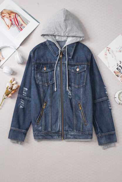 The Street Chic Layered Denim Jacket