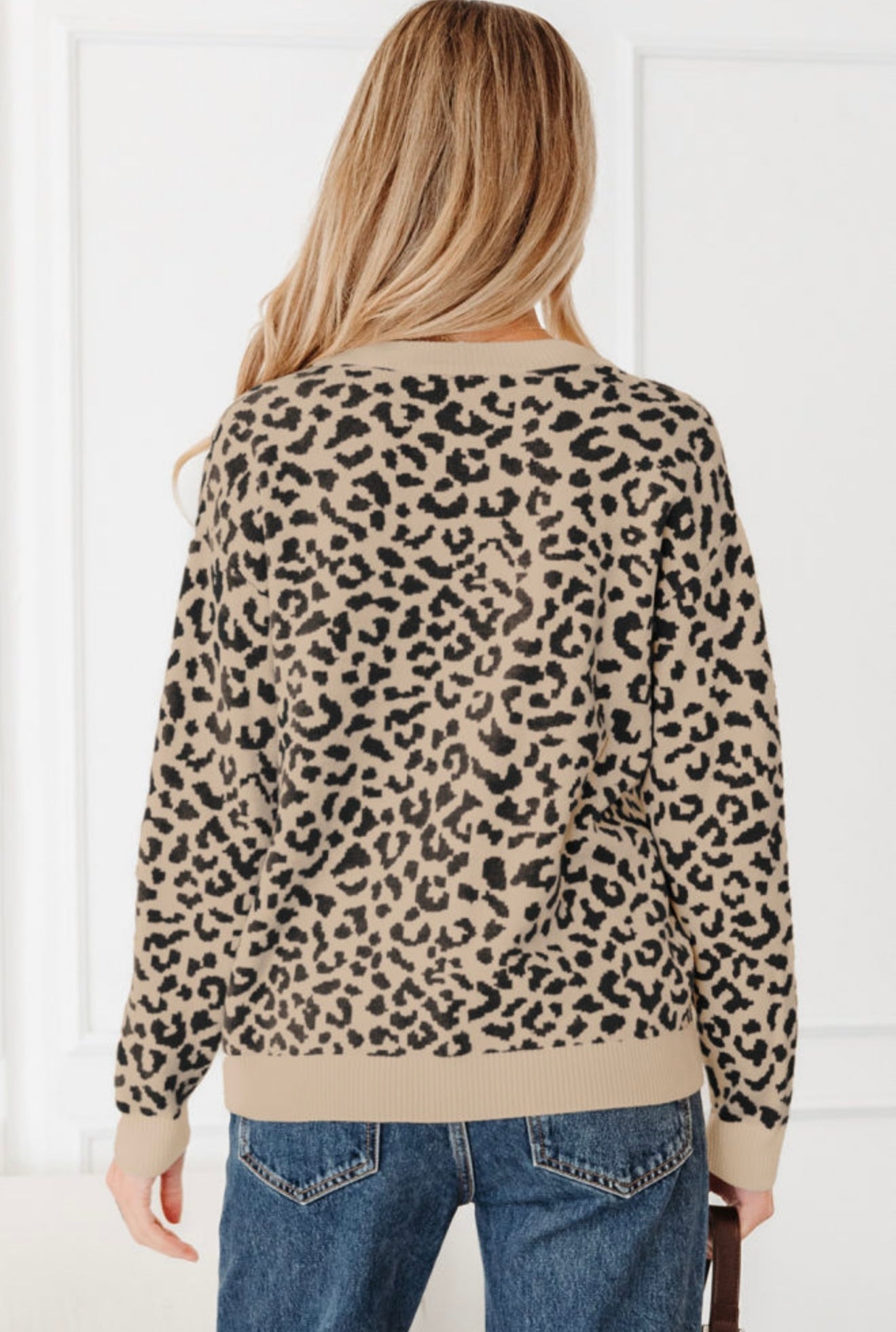 Leopard Luxe Knit Cardigan