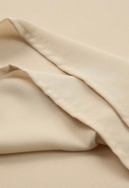 Blush Breeze Chiffon Sleeve Blouse