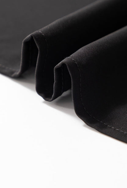 Midnight Lace Keyhole Blouse