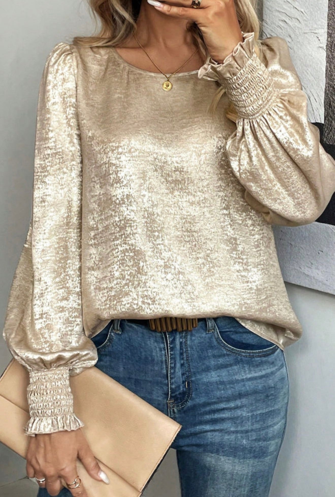 Champaign Kisses Blouse