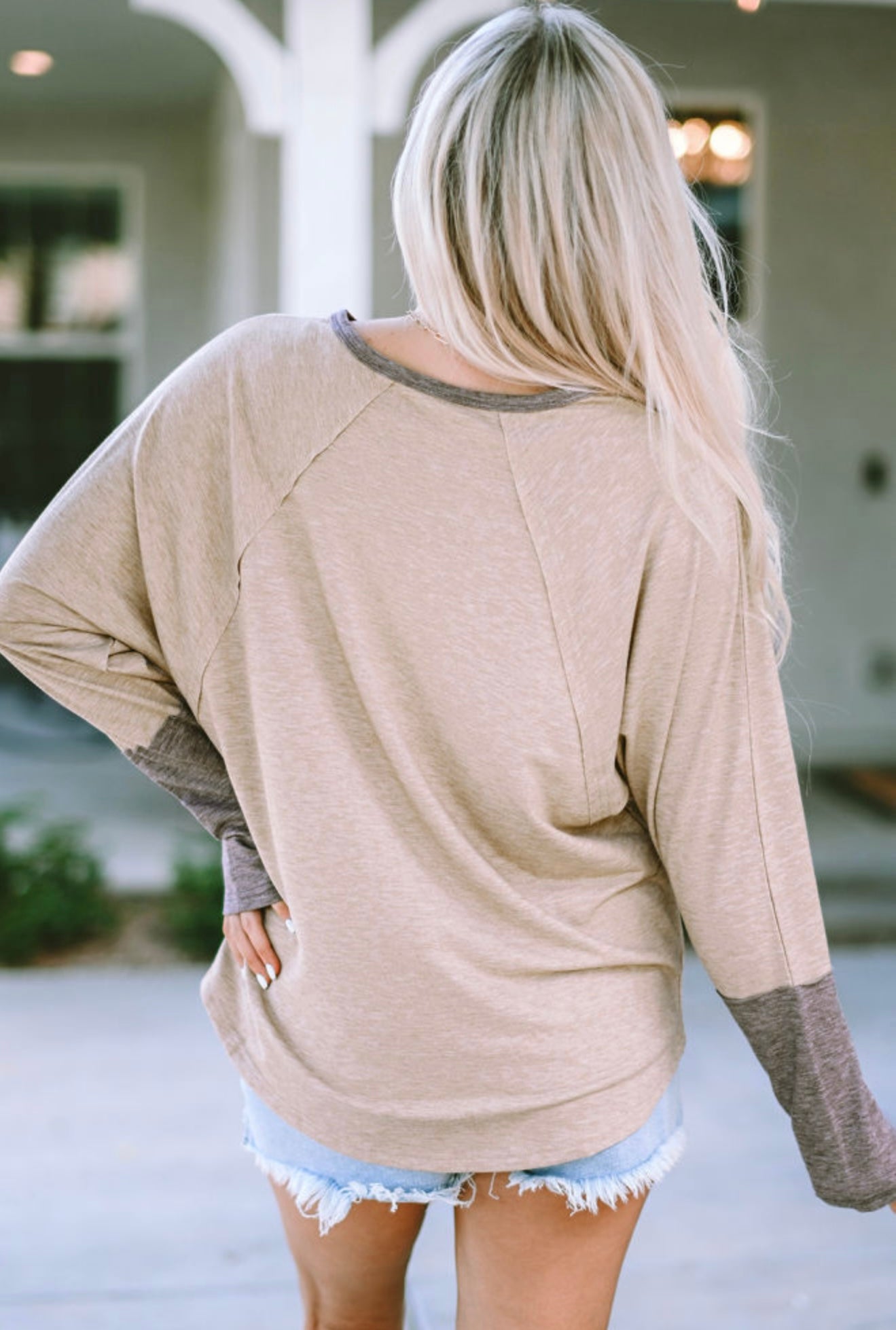 Relaxed Raglan Pullover