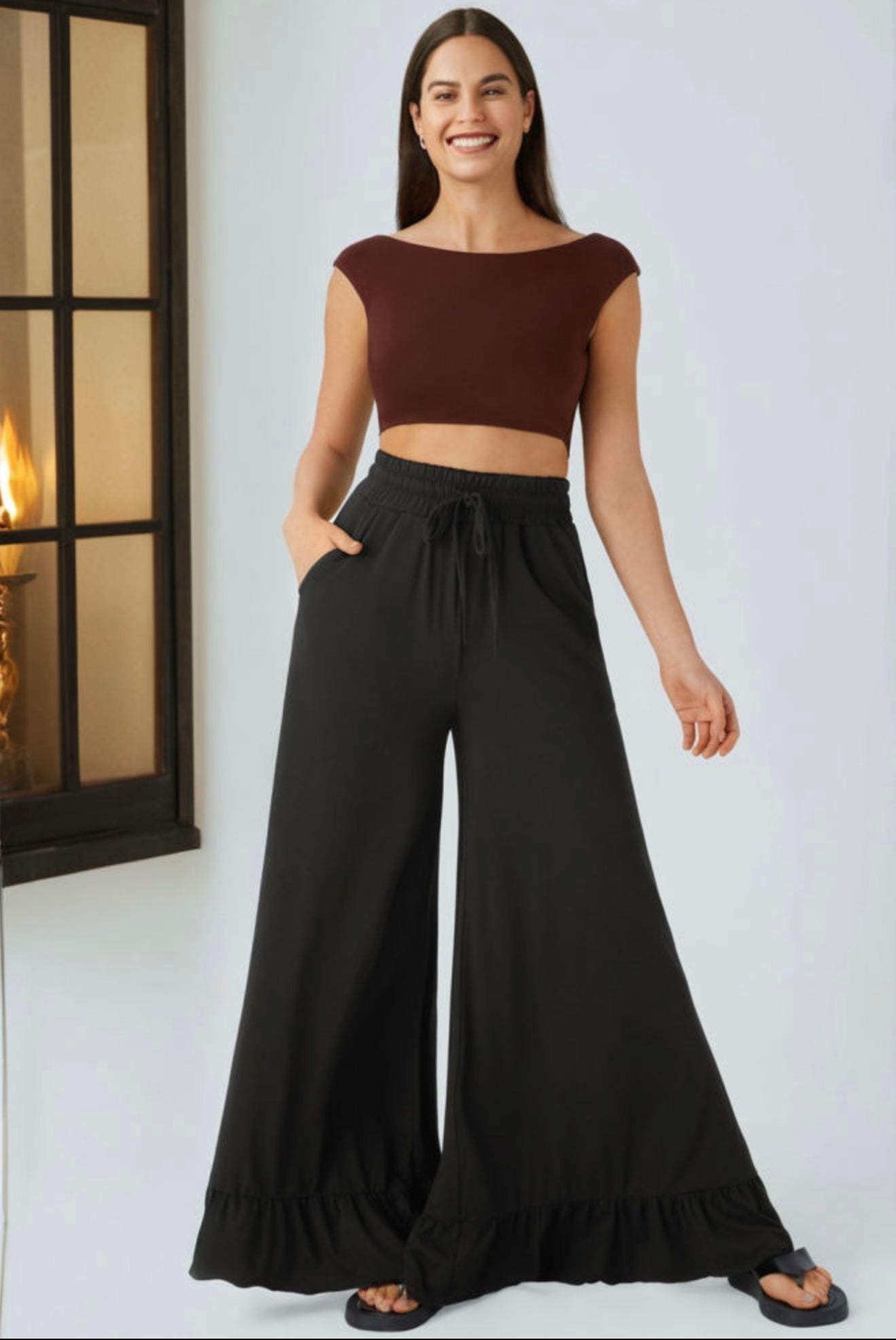 The Ruffle Edge Lounge Pants
