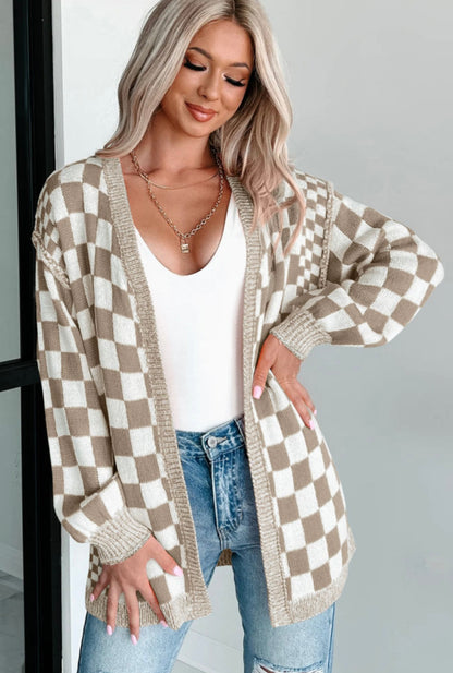 Checkmate Cardigan